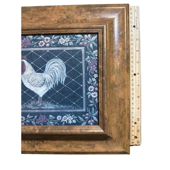 Original Old Rooster Signed by Kimberly Poloson - Picture 7 of 11